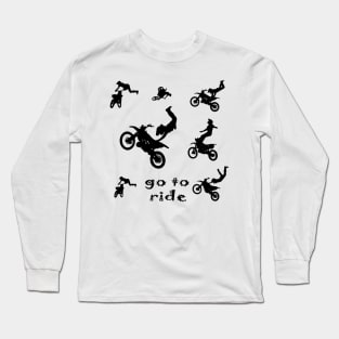 motocross Long Sleeve T-Shirt